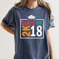 Graduation 2018 Class Of 2018 2K18 Tshirt Women's Comfort Colors T-Shirt Denim