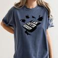 GRADUATION 2018 I AM OUTTA HERE SCHOOL MOVING UP GIFT SHIRT Women's Comfort Colors T-Shirt Denim
