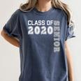 Graduation 2020 Class Of 2020 Senior Women's Comfort Colors T-Shirt Denim