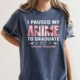 Graduation 5th 6th 8th Grade Class 2023 Anime Graduate Girls Women's Comfort Colors T-Shirt Denim
