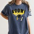 Graduation Cap And Diploma For Proud Graduation Women's Comfort Colors T-Shirt Denim