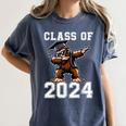 Graduation Class Of 2024 Bigfoot Graduated Seniors 2024 Women's Comfort Colors T-Shirt Denim