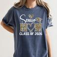 Graduation Class Of 2026 Senior Mom 2026 Women's Comfort Colors T-Shirt Denim