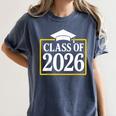Graduation Class Of 2026 Senior 2026 Women's Comfort Colors T-Shirt Denim