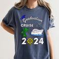 Graduation Cruise 2024 Ship Boat Vacation Summer Vacation Men Women Kids Women's Comfort Colors T-Shirt Denim