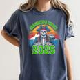 Graduation Cruise 2026 Group Pirate Matching Voyage Women's Comfort Colors T-Shirt Denim