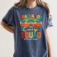 Graduation Cruise Squad 2025 Proud Sister Cruising Women's Comfort Colors T-Shirt Denim