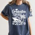 Graduation Cruise Trip 2026 Vacation Graduate Cruising Women's Comfort Colors T-Shirt Denim