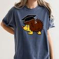 Graduation Hedgehog 2017 Graduate Graduation T-Shirt Women's Comfort Colors T-Shirt Denim