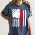 Graduation High School College Flag Graduate T Shirt 2018 Women's Comfort Colors T-Shirt Denim