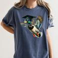 Graduation Mallard Duck Hunter Hunting Season Grad Hunting Women's Comfort Colors T-Shirt Denim