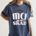 Graduation Masters Criminal Justice Premium Tri-Blend Women's Comfort Colors T-Shirt Denim