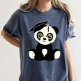 Graduation Panda Bear 2017 Graduate Graduation T-Sh Women's Comfort Colors T-Shirt Denim