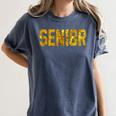 Graduation Party SEN18R Senior 2018 High School T-Shirt Women's Comfort Colors T-Shirt Denim
