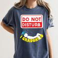 Graduation Shirt High School And College Sleepy Graduates Women's Comfort Colors T-Shirt Denim