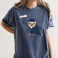 Graduation Sloth Lover T-Shirt Class Of 2019 Women's Comfort Colors T-Shirt Denim
