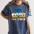 Graduation T Shirt WeOut Class Of 2018 Tee Women's Comfort Colors T-Shirt Denim