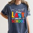 Happy Last Day Of School Teacher Women Student Graduation Women's Comfort Colors T-Shirt Denim