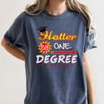 Hotter By One Degree Class Of Graduation 2019 Women's Comfort Colors T-Shirt Denim