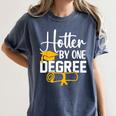 Hotter By One Degree Graduation 2025 Women's Comfort Colors T-Shirt Denim