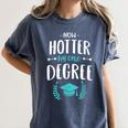 Now Hotter By One Degree Shirt Class Of 2024 Graduation Women's Comfort Colors T-Shirt Denim