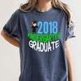Kids 2018 Kindergarten Graduation Women's Comfort Colors T-Shirt Denim