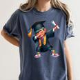Kids Boys Grad Dabbing Graduation Class Of 2025 Women's Comfort Colors T-Shirt Denim
