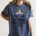Kids Lil Miss Kindergarten Grad Shirt Graduation Shirts 2018 Women's Comfort Colors T-Shirt Denim