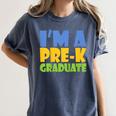 Kids Pre-K Graduate Shirt For Graduation 2018 Women's Comfort Colors T-Shirt Denim
