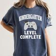 Kindergarten Gamer Graduate Graduation Women's Comfort Colors T-Shirt Denim