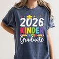 Kindergarten Graduate 2026 Preschool Graduation Kid Boy Girl Women's Comfort Colors T-Shirt Denim