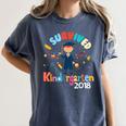 Kindergarten Graduation 2018 T Shirt Graduate Women's Comfort Colors T-Shirt Denim