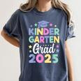 Kindergarten Graduation Kindergarten Grad Kid Girl Boy 2025 Women's Comfort Colors T-Shirt Denim