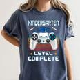 Kindergarten Graduation Level Complete Gamer 2024 Gaming Boy Women's Comfort Colors T-Shirt Denim