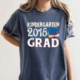 Kindergarten Graduation Shirt Boys Girls Graduate Women's Comfort Colors T-Shirt Denim