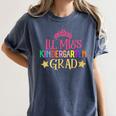 Kindergarten Graduation Shirts 2019 Girls Graduate T Shirt Women's Comfort Colors T-Shirt Denim