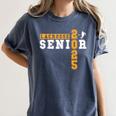 Lacrosse Senior Night Lacrosse Senior 2025 Graduation 8 Women's Comfort Colors T-Shirt Denim