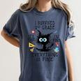 Last Day Of School Student Graduation I Survived 2nd Grade Women's Comfort Colors T-Shirt Denim