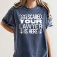 Law School Graduation Bar Exam T Shirt Women's Comfort Colors T-Shirt Denim