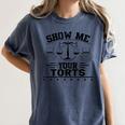 Law School Graduation Bar Exam Women's Comfort Colors T-Shirt Denim