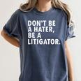 Lawyer Graduation Idea Shirt Law School Women's Comfort Colors T-Shirt Denim