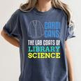 Librarian Library Science Major Masters Degree Graduation Women's Comfort Colors T-Shirt Denim