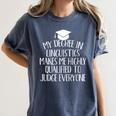 Linguistics Major Graduation Women's Comfort Colors T-Shirt Denim