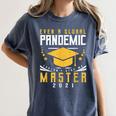 Master 2021 Graduation Graduate Masters Degree Women's Comfort Colors T-Shirt Denim