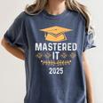 Mastered It 2025 Masters Degree Graduation Graduate Mba Women's Comfort Colors T-Shirt Denim