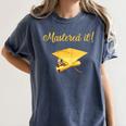 Mastered It Shirt Graduation MD Graduate Women's Comfort Colors T-Shirt Denim