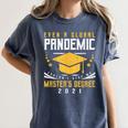 Master's Degree 2021 Master Graduation Graduate Women's Comfort Colors T-Shirt Denim