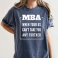 MBA Graduation Women's Comfort Colors T-Shirt Denim
