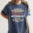 Meteorology Major Student Shirt Graduation Women's Comfort Colors T-Shirt Denim