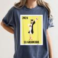 Mexican For Graduation La Graduada 2024 Women's Comfort Colors T-Shirt Denim